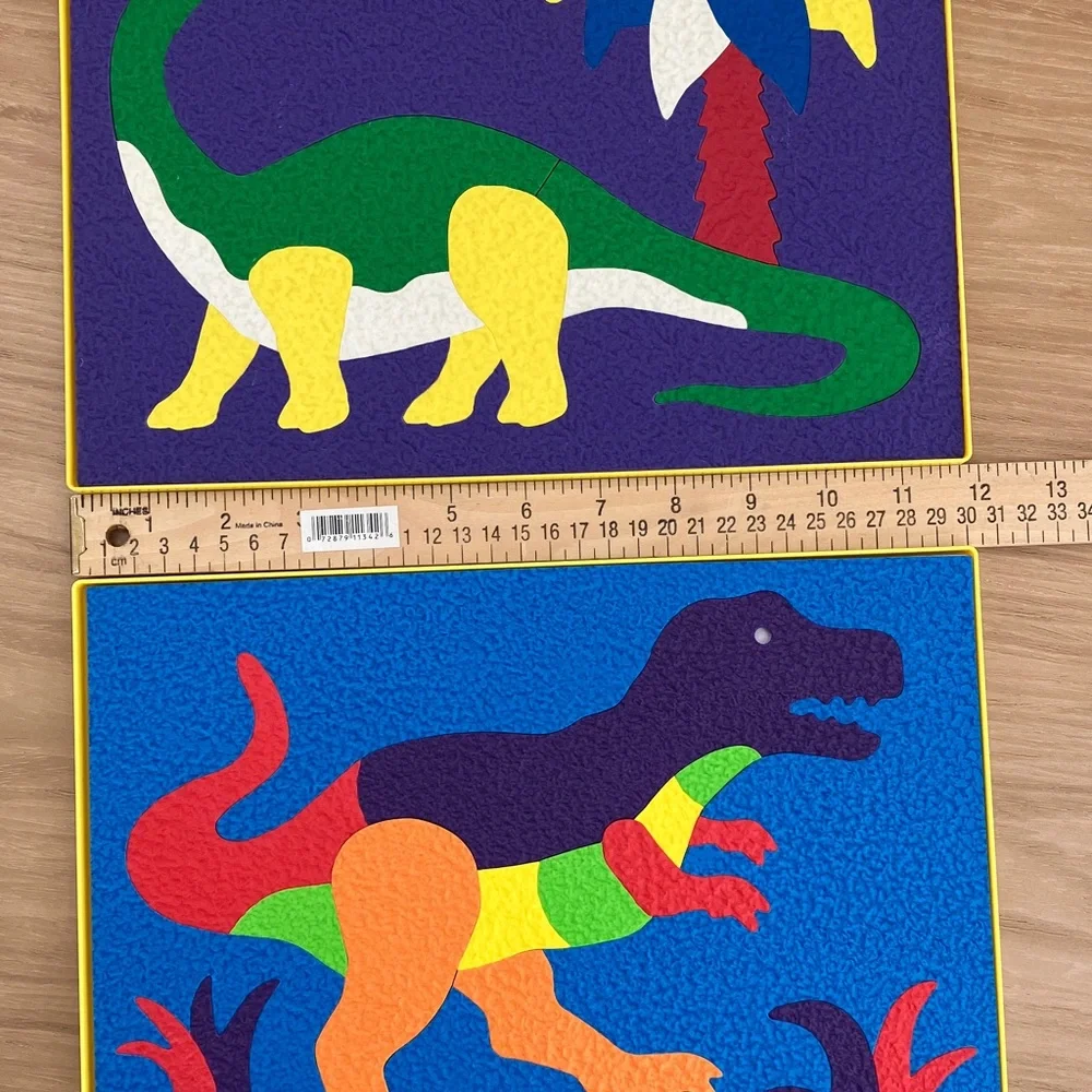 Vintage Lauri Dinosaurs Puzzles
